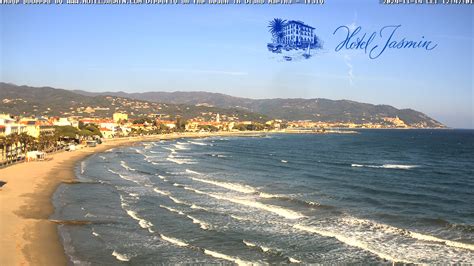 【LIVE】 Webcam sulla Spiaggia di Diano Marina